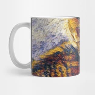 Abstract Colorful Cat Painting Mug